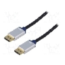 Cablu DisplayPort - DisplayPort, din ambele parţi, DisplayPort mufa, 3m, negru, LOGILINK - BDPM30