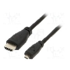Cablu HDMI - HDMI, HDMI mufa, micro mufa HDMI, 2m, negru, RASPBERRY PI - RPI-16337
