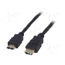 Cablu HDMI - HDMI, din ambele parţi, HDMI mufa, 0.5m, negru, AKYGA - AK-HD-05A