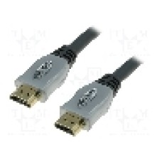 Cablu HDMI - HDMI, din ambele parţi, HDMI mufa, 0.6m, {{Culoare izolaţie}}, PROLINK - 