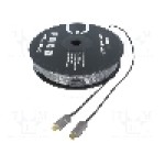 Cablu HDMI - HDMI, din ambele parţi, HDMI mufa, 100m, negru, LOGILINK - CH1100