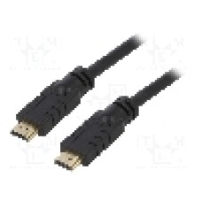 Cablu HDMI - HDMI, din ambele parţi, HDMI mufa, 15m, negru, AKYGA - AK-HD-150A