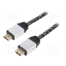 Cablu HDMI - HDMI, din ambele parţi, HDMI mufa, 1.5m, negru, AKYGA - AK-HD-15P