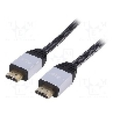Cablu HDMI - HDMI, din ambele parţi, HDMI mufa, 3m, negru, AKYGA - AK-HD-30P