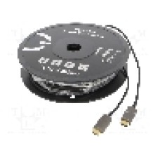 Cablu HDMI - HDMI, din ambele parţi, HDMI mufa, 50m, negru, LOGILINK - CH1050