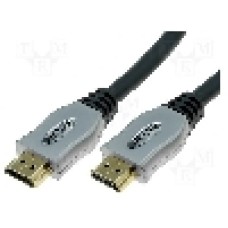 Cablu HDMI - HDMI, din ambele parţi, HDMI mufa, 5m, {{Culoare izolaţie}}, PROLINK - 