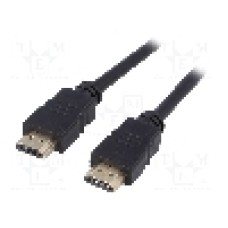 Cablu HDMI - HDMI, din ambele parţi, HDMI mufa, 5m, negru, AKYGA - AK-HD-50A