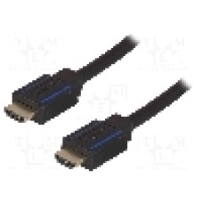 Cablu HDMI - HDMI, din ambele parţi, HDMI mufa, 5m, negru, LOGILINK - CHB006