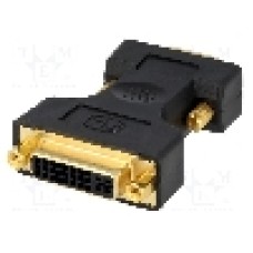 Cablu {{Tip cablu de conectare}}, D-Sub 15pin HD mufa, DVI-I (24+5) soclu, {{Lungime cablu}}, {{Culoare izolaţie}}, LOGILINK - AD0002