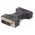 Cablu {{Tip cablu de conectare}}, DVI-D (24+1) mufa, DVI-I (24+5) soclu, {{Lungime cablu}}, {{Culoare izolaţie}}, ASSMANN - AK-320502-000-S