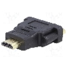 Cablu {{Tip cablu de conectare}}, DVI-I (24+5) soclu, HDMI mufa, {{Lungime cablu}}, {{Culoare izolaţie}}, AKYGA - AK-AD-02