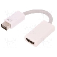 Cablu {{Tip cablu de conectare}}, DVI mini mufa, HDMI soclu, 150mm, {{Culoare izolaţie}}, QOLTEC - 50519