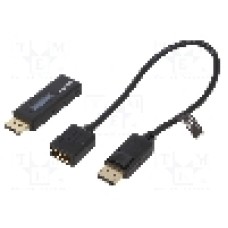 Cablu {{Tip cablu de conectare}}, DisplayPort mufa, DisplayPort soclu, {{Lungime cablu}}, {{Culoare izolaţie}}, LOGILINK - CV0112