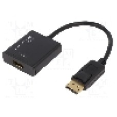 Cablu {{Tip cablu de conectare}}, DisplayPort mufa, HDMI soclu, 200mm, {{Culoare izolaţie}}, EDNET - 84517