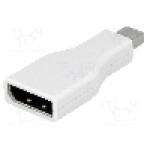 Cablu {{Tip cablu de conectare}}, DisplayPort soclu, mini DisplayPort mufa, {{Lungime cablu}}, {{Culoare izolaţie}}, LOGILINK - CV0039