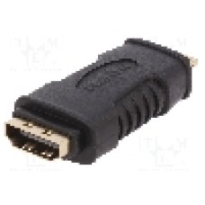 Cablu {{Tip cablu de conectare}}, HDMI mini mufa, HDMI soclu, {{Lungime cablu}}, {{Culoare izolaţie}}, ASSMANN - AK-330508-000-S