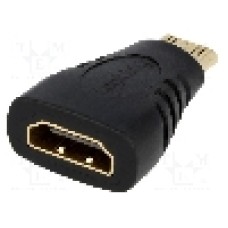 Cablu {{Tip cablu de conectare}}, HDMI mini mufa, HDMI soclu, {{Lungime cablu}}, {{Culoare izolaţie}}, LOGILINK - AH0009