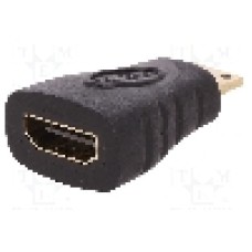 Cablu {{Tip cablu de conectare}}, HDMI mini mufa, HDMI soclu, {{Lungime cablu}}, {{Culoare izolaţie}}, QOLTEC - 50523
