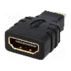 Cablu {{Tip cablu de conectare}}, HDMI soclu, micro mufa HDMI, {{Lungime cablu}}, {{Culoare izolaţie}}, LOGILINK - AH0010