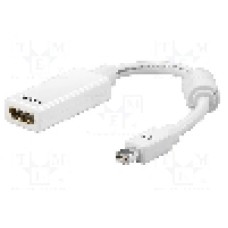 Cablu {{Tip cablu de conectare}}, HDMI soclu, mini DisplayPort mufa, {{Lungime cablu}}, {{Culoare izolaţie}}, Goobay - 51729