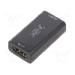 Cablu {{Tip cablu de conectare}}, HDMI soclu x2, {{Lungime cablu}}, {{Culoare izolaţie}}, DIGITUS - DS-55901 Cablu {{Tip cablu de conectare}}, HDMI soclu x2, {{Lungime cablu}}, {{Culoare izolaţie}}, DIGITUS - DS-55901