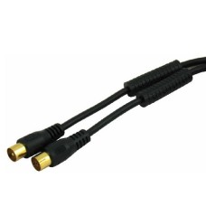 CABLU RF VIDEO NEGRU MUFE AURII CU FILTRU 3M - KPO2737-3