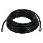 Cablu adaptor N mufa, N soclu, 12m, 50Ω, LOGILINK - WL0103