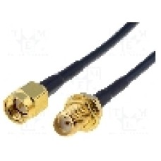 Cablu adaptor SMA mufa, SMA soclu, 5m, 50Ω, BQ CABLE - 