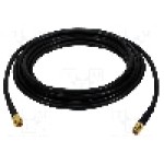 Cablu adaptor reverse, SMA mufa, SMA soclu, 3m, 50Ω, LOGILINK - WL0100