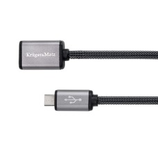 CABLU PRELUNGITOR USB-MICRO USB 1M KRUGER&MAT - KM0332