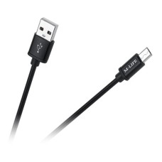 CABLU USB - MICRO USB MUFA LUNGA 1M M-LIFE - ML0808 CABLU USB - MICRO USB MUFA LUNGA 1M M-LIFE - ML0808