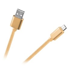 CABLU USB - MICRO USB NYLON AURIU - ML0801G CABLU USB - MICRO USB NYLON AURIU - ML0801G