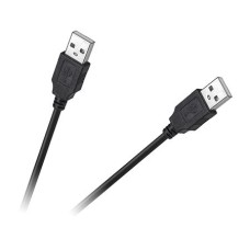 Cablu USB tata la USB tata, lungime 3m, Eco-Line, L100650 Cablu USB tata la USB tata, lungime 3m, Eco-Line, L100650