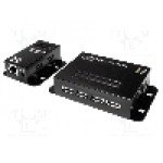 Cablu RJ45 soclu x2, USB A soclu x4, USB B soclu, USB 1.1, USB 2.0, lungime {{Lungime cablu}}, negru, LOGILINK - UA0252