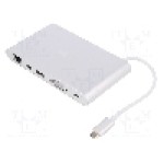 Cablu {{Structura cablu/adaptor}}, USB 3.0, lungime 130mm, {{Culoare izolaţie}}, Goobay - 62113