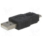 Adaptor USB A tata, micro USB tata, USB 2.0, VCOM, CA416-PB, T145571