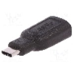 Cablu USB A soclu, USB C mufa, USB 3.0, lungime {{Lungime cablu}}, {{Culoare izolaţie}}, QOLTEC - 50505