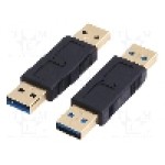 Cablu din ambele parţi, USB A mufa, USB 3.0, lungime {{Lungime cablu}}, {{Culoare izolaţie}}, LOGILINK - AU0016