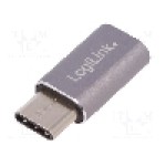 Cablu port micro USB B, USB C mufa, USB 2.0, USB 3.0, lungime {{Lungime cablu}}, {{Culoare izolaţie}}, LOGILINK - AU0041