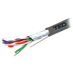 CABLU FTP CAT 5E CUPRU 0.5MM SUFA 305M TED EL - KAB-TED7 CABLU FTP CAT 5E CUPRU 0.5MM SUFA 305M TED EL - KAB-TED7