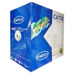 CABLU FTP CAT5E CUPRU 24AWG 0.52MM 305M EMTEX - KAB-EMT8 CABLU FTP CAT5E CUPRU 24AWG 0.52MM 305M EMTEX - KAB-EMT8