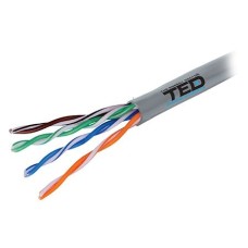 CABLU UTP CAT 5 CUPRU 0.5MM 305M TED ELECTRIC - KAB-TED4 CABLU UTP CAT 5 CUPRU 0.5MM 305M TED ELECTRIC - KAB-TED4