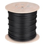 CABLU UTP CAT 5E CUPRU GEL NEGRU 305M - KAB0110 CABLU UTP CAT 5E CUPRU GEL NEGRU 305M - KAB0110