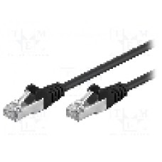 Cablu patch cord, Cat 5e, lungime 0.25m, F/UTP, Goobay - 68704