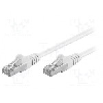 Cablu patch cord, Cat 5e, lungime 0.25m, F/UTP, Goobay - 93489