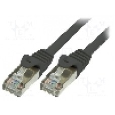 Cablu patch cord, Cat 5e, lungime 0.25m, SF/UTP, LOGILINK - CP1013D