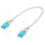 Patch cord Cat 5e, U/UTP, conexiune 1:1, 0.25m, DIGITUS - DK-1511-0025 Patch cord Cat 5e, U/UTP, conexiune 1:1, 0.25m, DIGITUS - DK-1511-0025