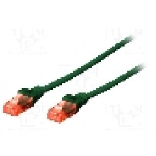 Patch cord Cat 5e, U/UTP, conexiune 1:1, 0.25m, DIGITUS - DK-1512-0025/G