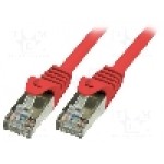 Cablu patch cord, Cat 5e, lungime 0.5m, F/UTP, LOGILINK - CP1024S