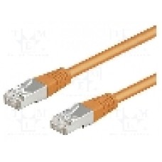 Cablu patch cord, Cat 5e, lungime 0.5m, SF/UTP, Goobay - 93444